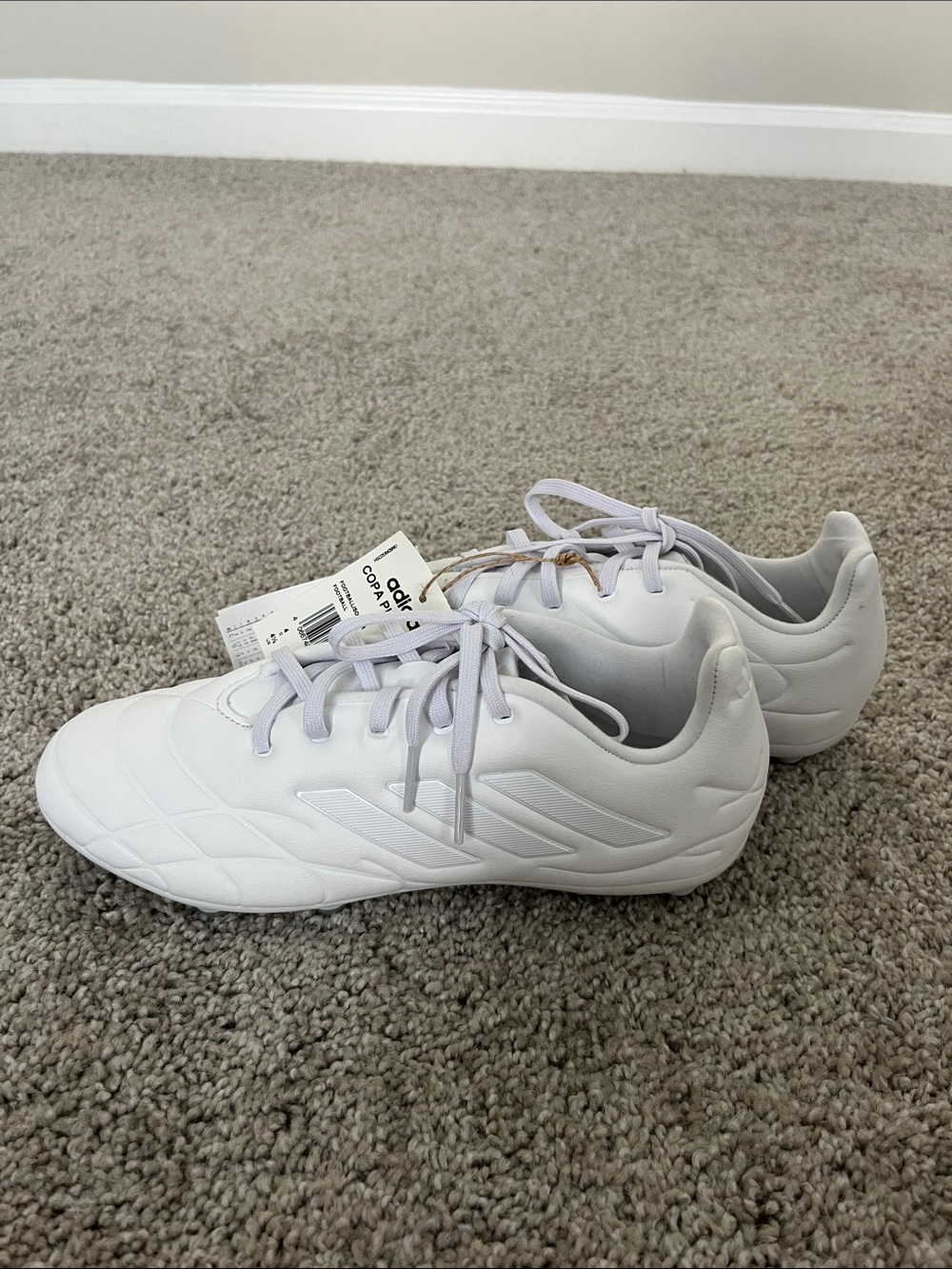 Adidas Copa Pure.3 White Soccer Cleats